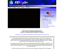 Tablet Screenshot of fei-zyfer.com